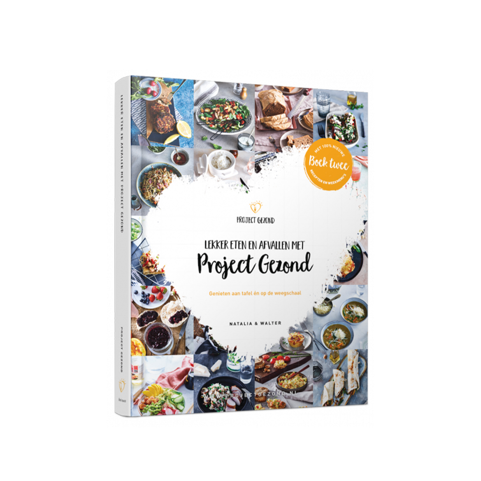 De boeken / online platform van ‘Project Gezond’
